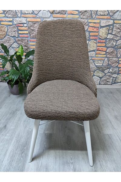 COVER TEKSTİL ΔΑΧΤΥΛΙΔΙ ΚΑΡΕΚΛΑ ΜΕ ΜΠΡΑΣΙΛΙΑ ΜΟΝΤΕΛΟ Κουζίνα ΕΣΤΙΑΤΟΡΙΟ Σαλόνι Κάλυμμα καρέκλας ΞΥΛΟ ΚΟΥΛΟΥΡΙ