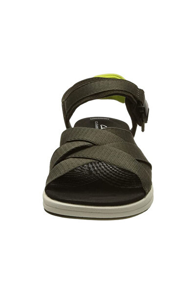 CLARKS Komfort Sandalen Für Damen In Olive