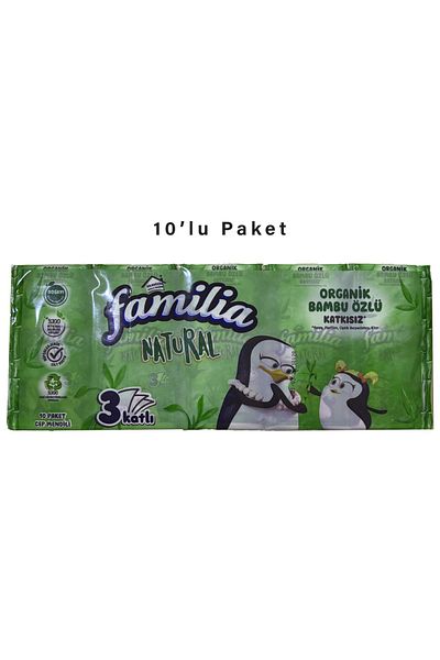 Familia Pack of 10 Pocket Handkerchiefs