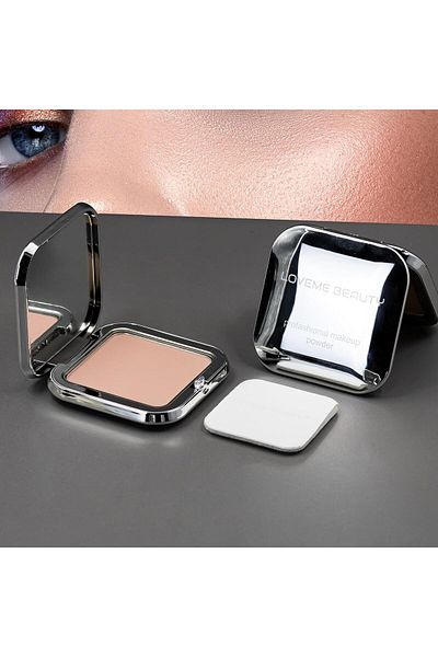 LOVEME BEAUTY Long Lasting Pressed Powder by Love Me Beauty, Buildable Results 04