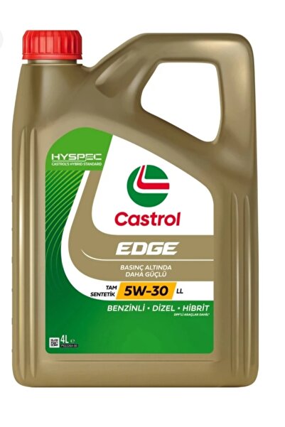 CASTROL EDGE 5W-30 4L Tam Sentetik Motor Yağı | Yüksek Benzin & Dizel Start-S...