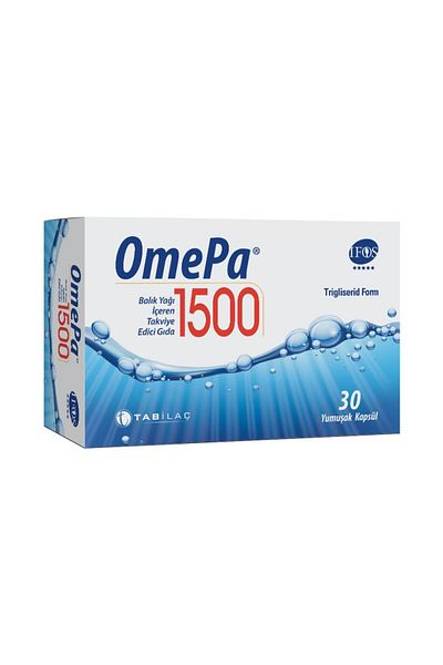 Omepa Fish Oil 1500 Mg 30 Soft Capsules