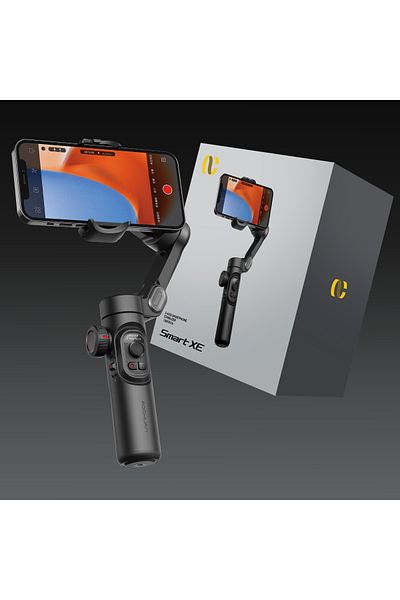AOCHUAN Smart Xe Gimbal, D6730, 3-axis, Dedicated App, Content Creator Edition, Matte Black