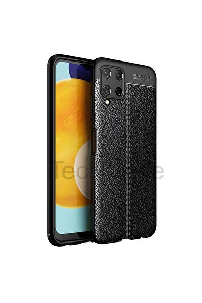 TechTrove Samsung Galaxy M32 Kılıf Deri Extra Korumalı Slikon Kapak