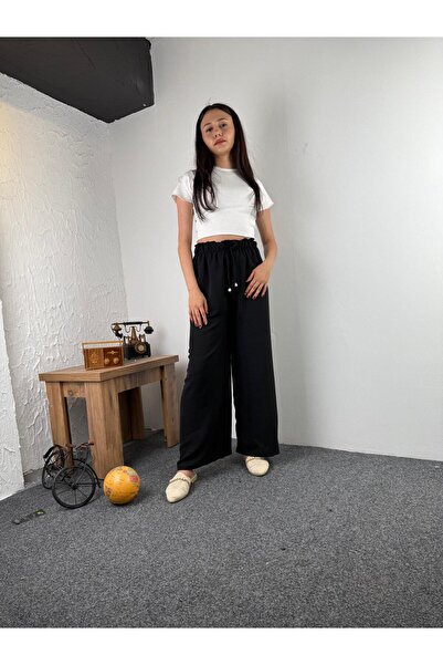 modayaselam Ayrobin Kumaş Salaş Kesim Pantolon