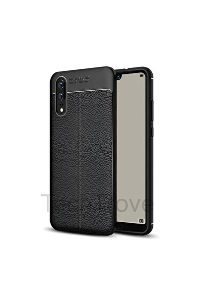 TechTrove Huawei P20 Kılıf Deri Extra Korumalı Slikon Kapak