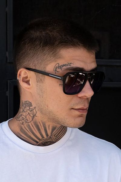 Roger Bacon Black Men's Sunglasses