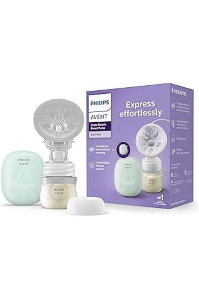 Mu Art Avent Essential Breast Pump, Scf323/11 Multicolor