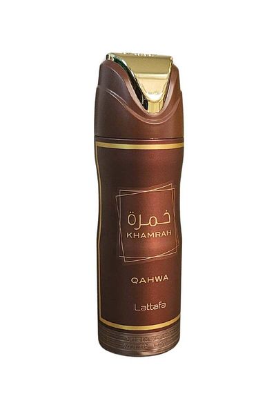 lattafa مزيل عرق بخاخ معطر خمرة قهوة للجنسين، 200 مل
