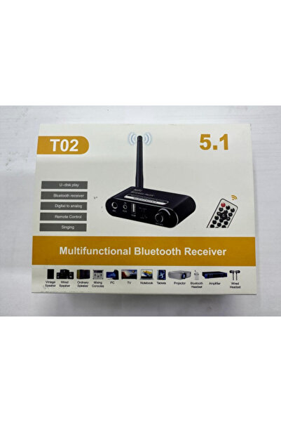 KEEPRO Bluetooth 5.1 toslink coaxial aux usb analog çevirici