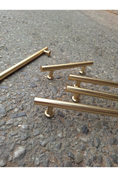 ARON 4122-320 Lux Size 320mm Matte Gold Tv Unit Console Dresser Kitchen Cabinet Door Drawer Handle 32cm