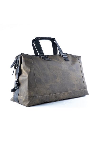 Naimeed Company Travel bag, for airplane, eco-leather, Naimeed D5406, Companion, Military green, 45x20x30cm