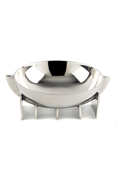 Mikasa Moor Nickel Decorative Bowl 25x12cm