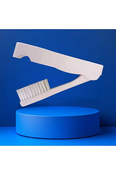 ilkadimbuklet 20 Pieces Travel Type Toothbrush with Cover |   Hygienic, Portable |   Hotel – Motel – Pension