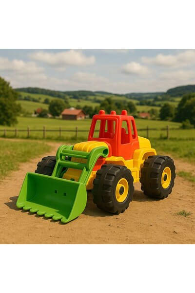 Metler Plastik Oyuncak Kepçe,Oyuncak İş Makinesi Kepçesi,Dayanıklı Plastik Oy...