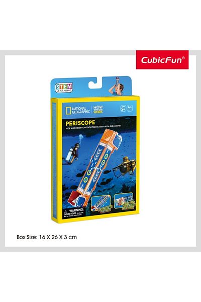 Cubic Fun - 3d Periscope Puzzle 10 Pieces