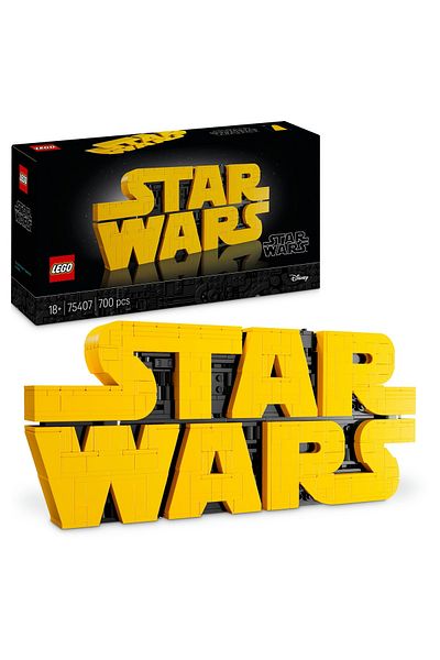 LEGO Star Wars Set - Star Wars Logo Made Of Bricks (75407)