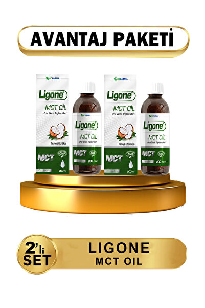 Ligone MCT OIL 200 ml 2li ( Avantajlı Paket )