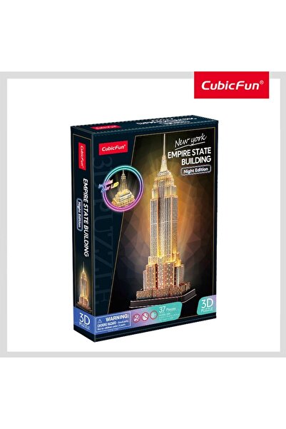Cubic Fun - Empire State Building 3D led puzzle 37 pieces