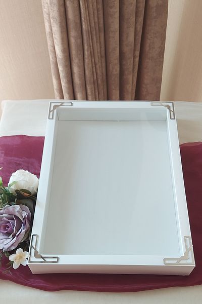 Verda Çerçeve 30X40 cm Deep Special Day Flower Memory Frame! Rose Frame Box! Deep Rose Box!