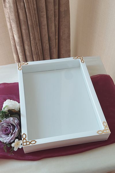 Verda Çerçeve 30X40 cm Deep Special Day Flower Memory Frame! Rose Frame Box! Deep Rose Box!
