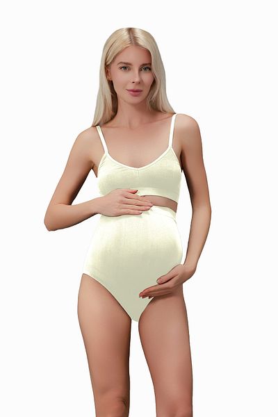 HOOFDEN High Waist Maternity Seamless Slip