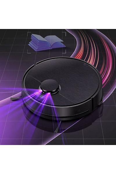 Liectroux Robot Vacuum Cleaner with Washing, Liectroux G7(D6816), LDS laser navigation(Lidar+SLAM),180 minutes