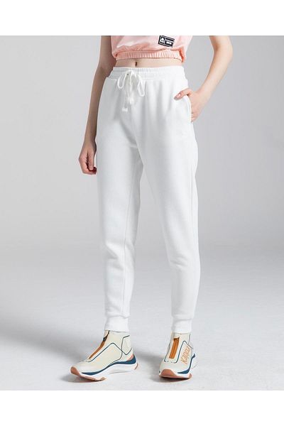 Kappa Authentic Yoko Women's Beige Comfort Fit Sweatpants