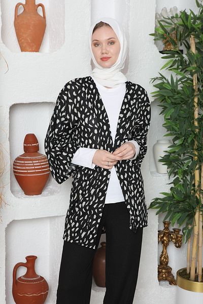 Kutay Collection Hijab Beach Top Kimono - Εποχιακό, Αντιιδρωτικό ύφασμα Pareo