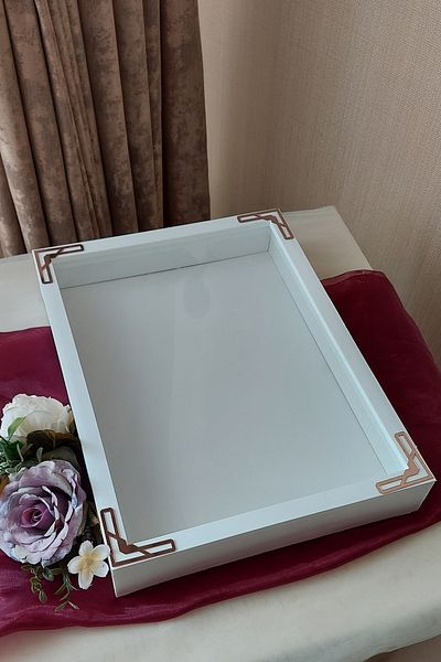 Verda Çerçeve 30X40 cm Deep Special Day Flower Memory Frame! Rose Frame Box! Deep Rose Box!