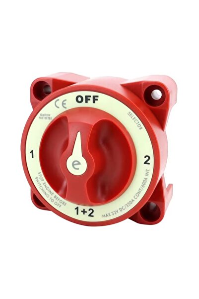 Maroces MR-275E-2 AKÜ DEVRE KESİCİ ŞALTERİ 350A 3P 12-48V ON-OFF 1+2 ÇİFT DEV...