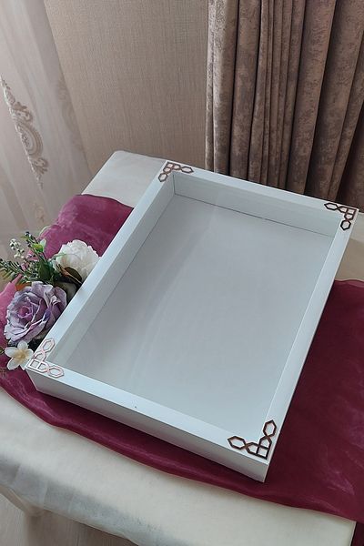 Verda Çerçeve 30X40 cm Deep Special Day Flower Memory Frame! Rose Frame Box! Deep Rose Box!