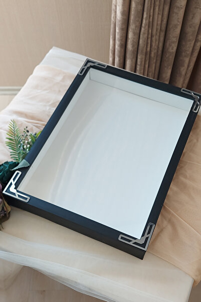 Verda Çerçeve 30x40 Cm Derin Özel Gün Çiçekleri Için Anı Çerçevesi! Gül Çerçe...