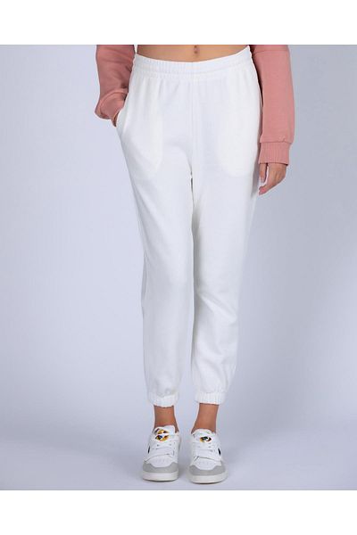 Kappa White Regular Fit Women's Sweatpants - 222 Banda 10 Vala