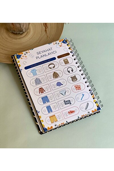 hediyeofisi Fortunately My Princess - Designed Spiral Sticker, Undated Talking Agenda and Weekly Planner Notebook