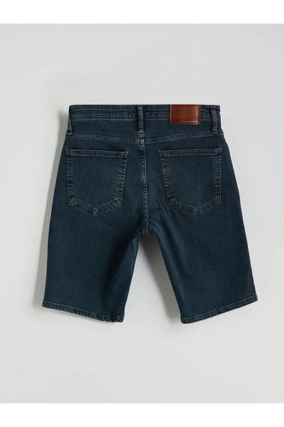 LC Waikiki Ανδρικό τζιν σορτς LCW Jeans Indigo Slim Fit