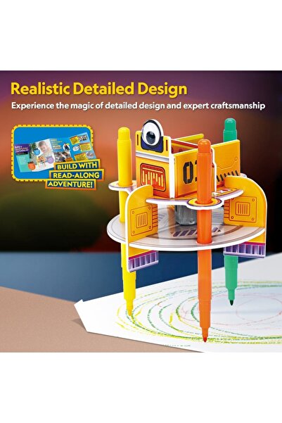 Cubic Fun - 3D puzzle robot designer 13 pieces