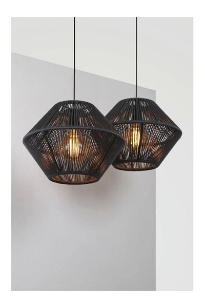 Findify Store Black Large UFO Chandelier - Decorative Lighting Pendant Lamp
