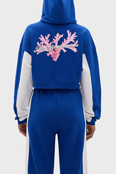 LES BENJAMINS Світшот з капюшоном та вільним кроєм SWEAT LB24SSKISFUHD