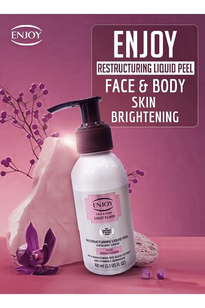 Enjoy Liquid Peeling Drops of Light 100ML – Gentle Exfoliator for Radiant & Even-Toned Skin