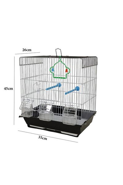 Others Metal Bird Cage with Rectangular Edges