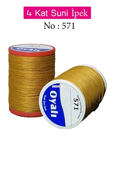 sedustore Embroidered 4 Layers Rayon Yarn Needlepoint Needlepoint Beading Floss Crochet Embroidery No:571