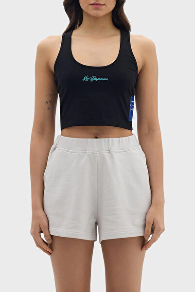 LES BENJAMINS Cotton Cropped Fit Top Top