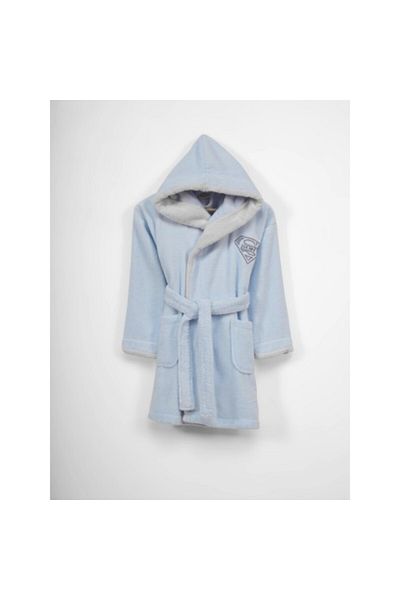 Hobby Halat de baie pentru copii din 100% bumbac, 3-6 ani, albastru deschis Son