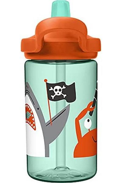 Camelbak Children's Water Bottle 14 oz Eddy+ Tritan Renew with Spill-Proof Straw - Erg Matte Style, Camelbak