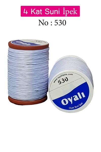 Royaleks Embroidered 4 Layers Rayon Yarn Needlepoint Beading Floss Crochet No:530