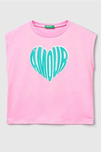 Benetton Girl's T-Shirt