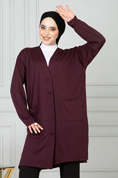 NOBLE STORE Anne Hırkası Glorya Penye Pamuk Tunik Boy NBL 24