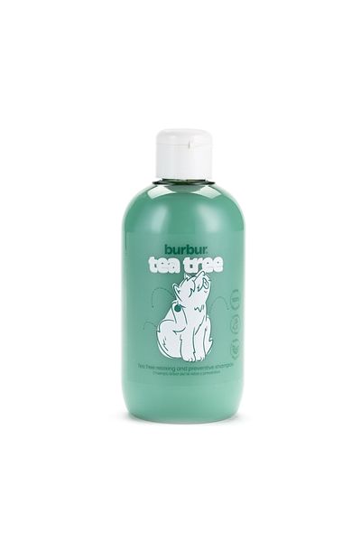 Burbur DOG AND CAT SHAMPOO. Burbur Tea Tree Relaxing & Preventive Shampoo (400 ml). Made in Spain