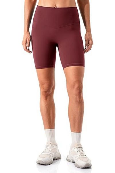 Thestiluxe Jambiere scurte elastice cu talie înaltă în 4 direcții Yoga, sport și utilizare zilnică